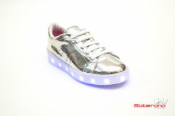 T�nis Led Bibi Prata