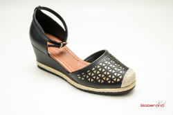 Espadrille Bebec� Preta