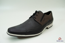 Sapato Ferracini Preto e Caf�
