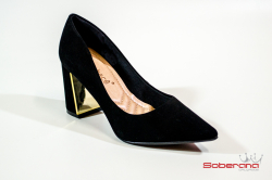 Scarpin La�o Bebec� PRETO