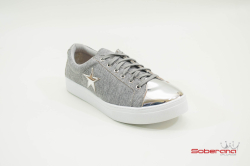 T�nis Casual Valentina Cinza