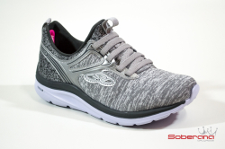 T�nis Olympikus Grace Feminino - Cinza e Chumbo