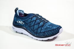 T�nis Olympikus Secret Feminino - Azul Claro e Marinho (2)