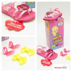 Sandália Polly Pocket