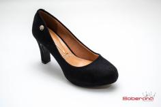 Sapato Vizzano Camurça preto